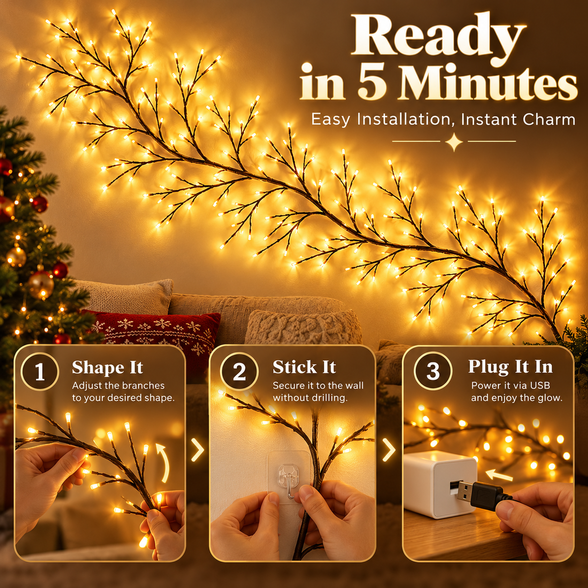 Christmas Garland Lights