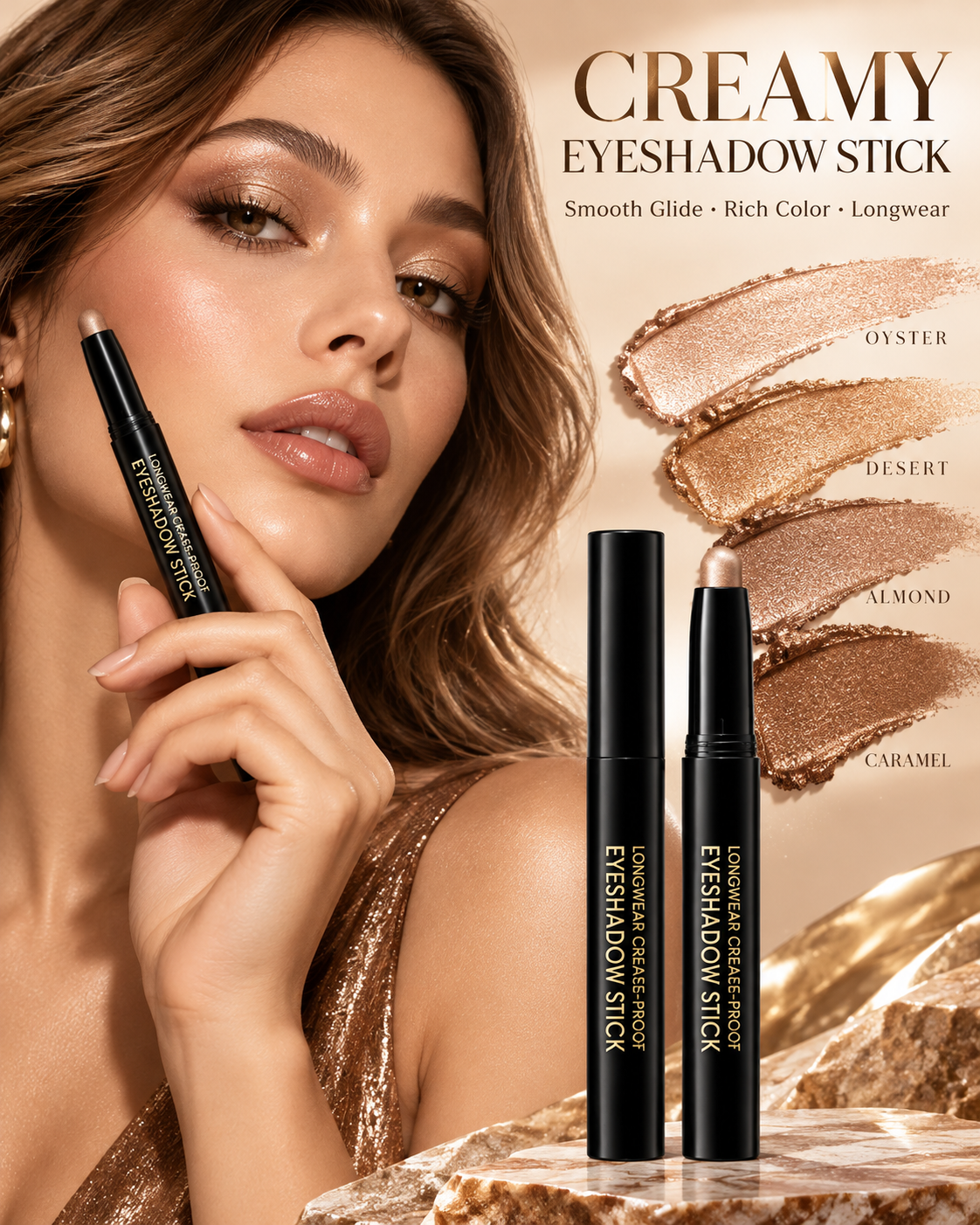 🎅 TODAY ONLY - 50% OFF FOR 6 PIECES!! 🎄 OVER 50,000 SOLD! 🎁✨ 6-Color Glitter Eyeshadow Stick