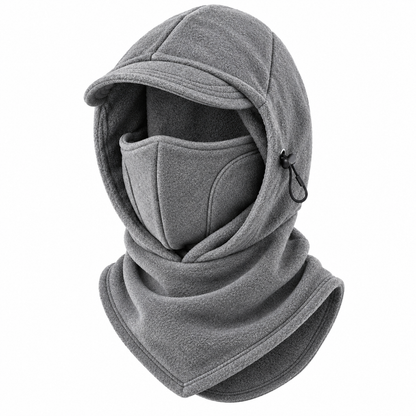 🔥Last Day 50% OFF🔥🥶Fleece Double Layer Integrated Mask Hat🥶