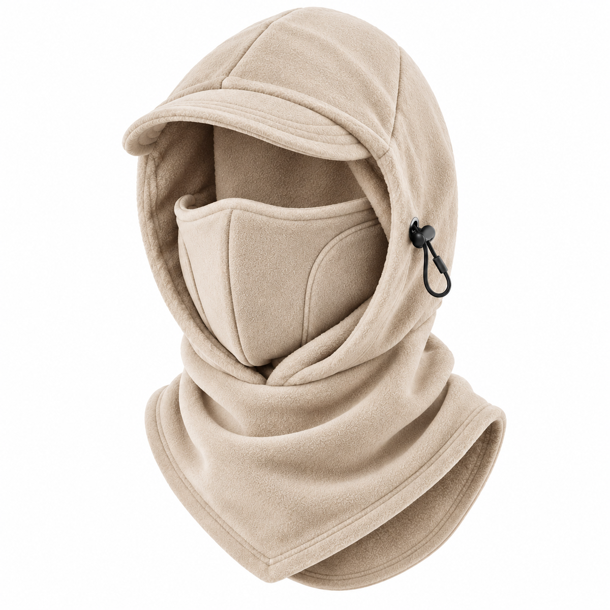 🔥Last Day 50% OFF🔥🥶Fleece Double Layer Integrated Mask Hat🥶